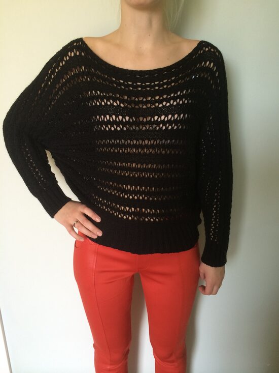 Kimono rankovių megztukas